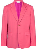 Comme des Garçons Homme Plus single-breasted fitted blazer