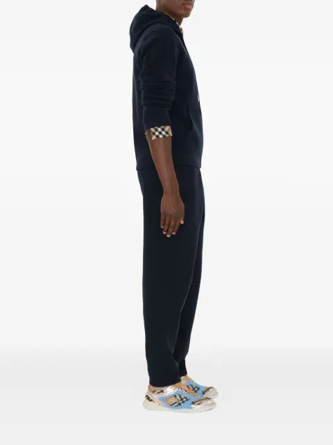 Burberry cashmere blend zip hoodie