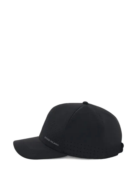 Boggi Milano baseball cap with perforated logo