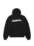 Balenciaga logo-print zip-up hoodie
