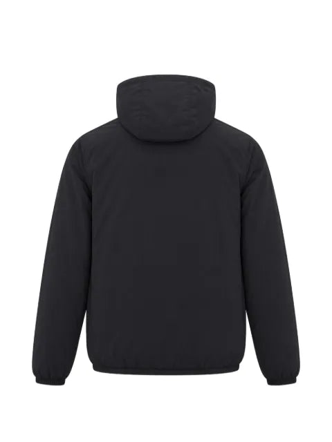 K-Way Le Vrai 4.0 Claude logo-patch hooded jacket