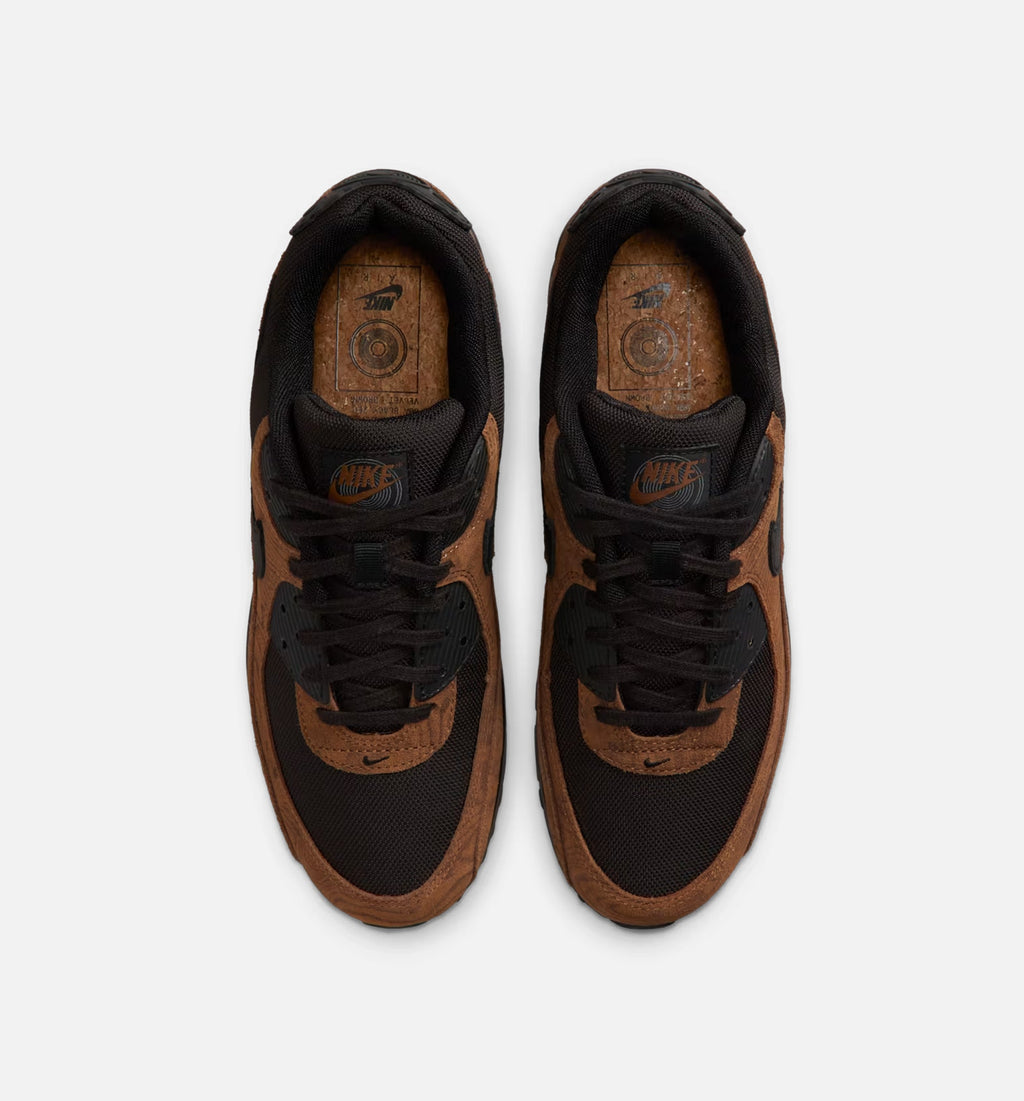Nike Air Max 90 Premium Men's Shoe – Light British Tan/Velvet Brown/Black