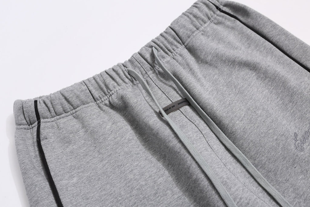 Fear of God Essentials Striped Embroidered Letter Sweatpants Unisex