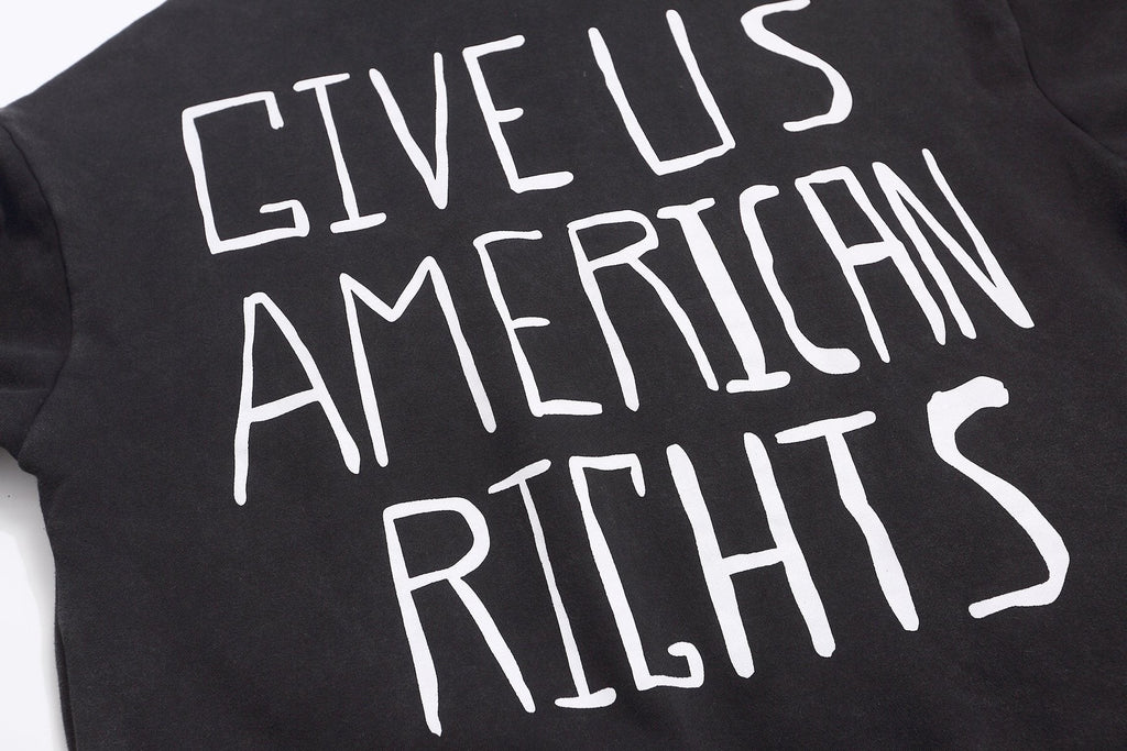 Fear of God Washed Black Side-Pocket Graphic Hoodie