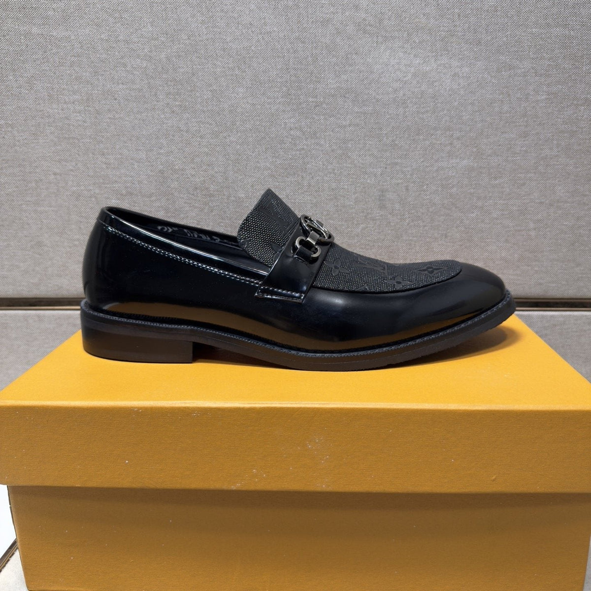 Louis Vuitton Men's Buckle Slip-On Dress Shoes
